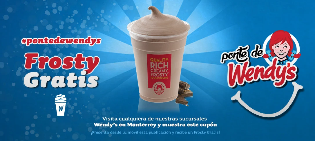 Cupón de Frosty durante el día más caluroso